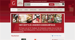 Desktop Screenshot of buch-greuter.de